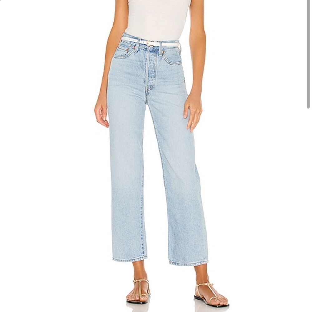 Levi's RIBCAGE Straight Ankle Jeans
